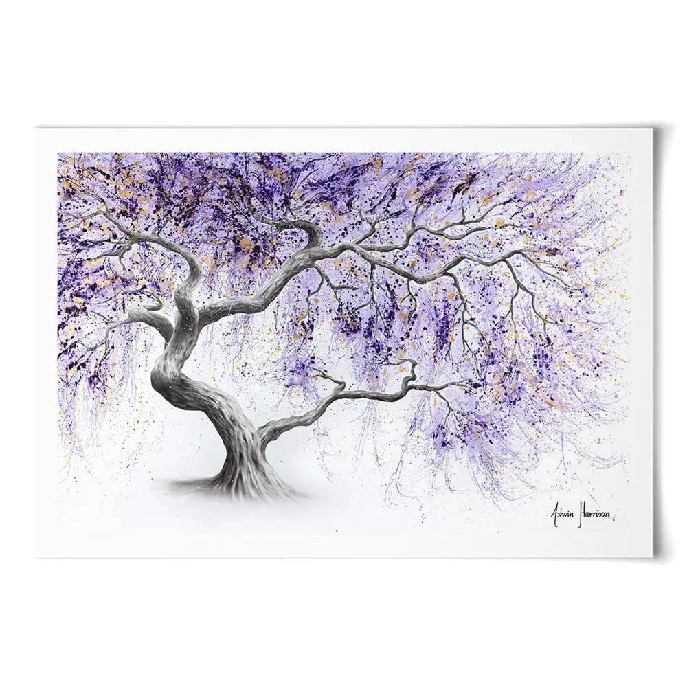 Purple Prosperity Art Print Purple Prosperity Art Print wall art product Ashvin Harrison