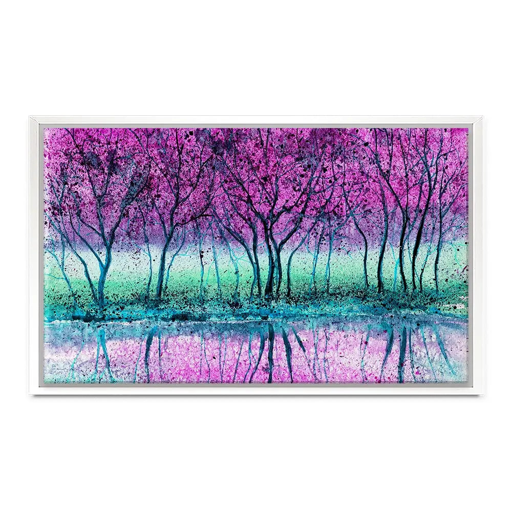 Purple Trees Canvas Print Purple Trees Canvas Print wall art product Kretsu Nataliya / Shutterstock