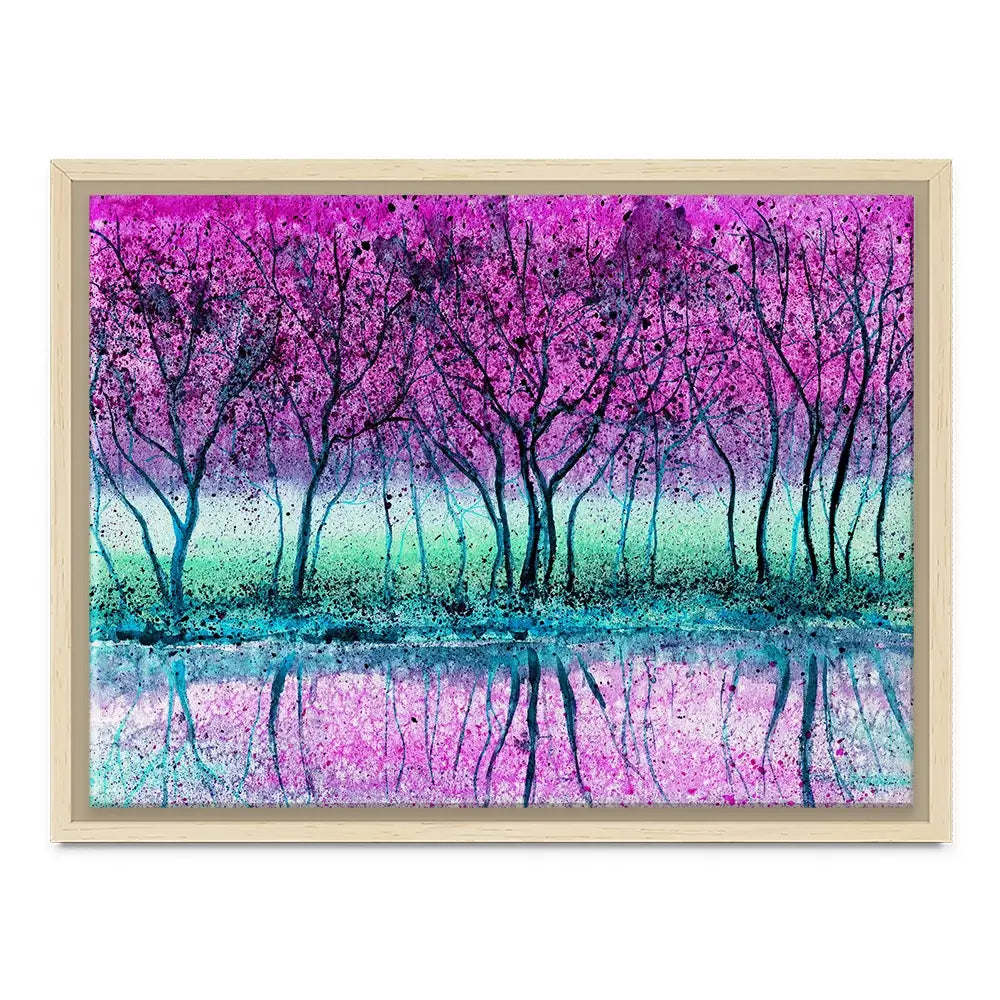 Purple Trees Canvas Print Purple Trees Canvas Print wall art product Kretsu Nataliya / Shutterstock