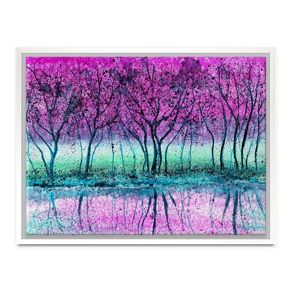 Purple Trees Canvas Print Purple Trees Canvas Print wall art product Kretsu Nataliya / Shutterstock