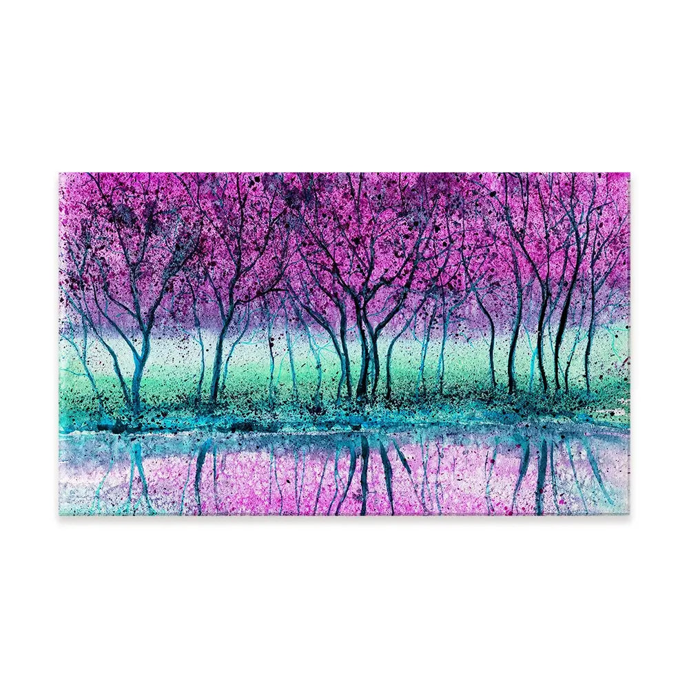 Purple Trees Canvas Print Purple Trees Canvas Print wall art product Kretsu Nataliya / Shutterstock