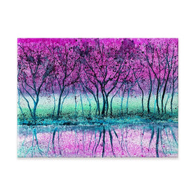 Purple Trees Canvas Print Purple Trees Canvas Print wall art product Kretsu Nataliya / Shutterstock
