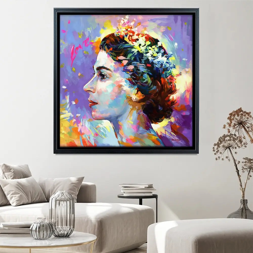 Queen Elizabeth Square Canvas Print Queen Elizabeth Square Canvas Print wall art product Leon Devenice