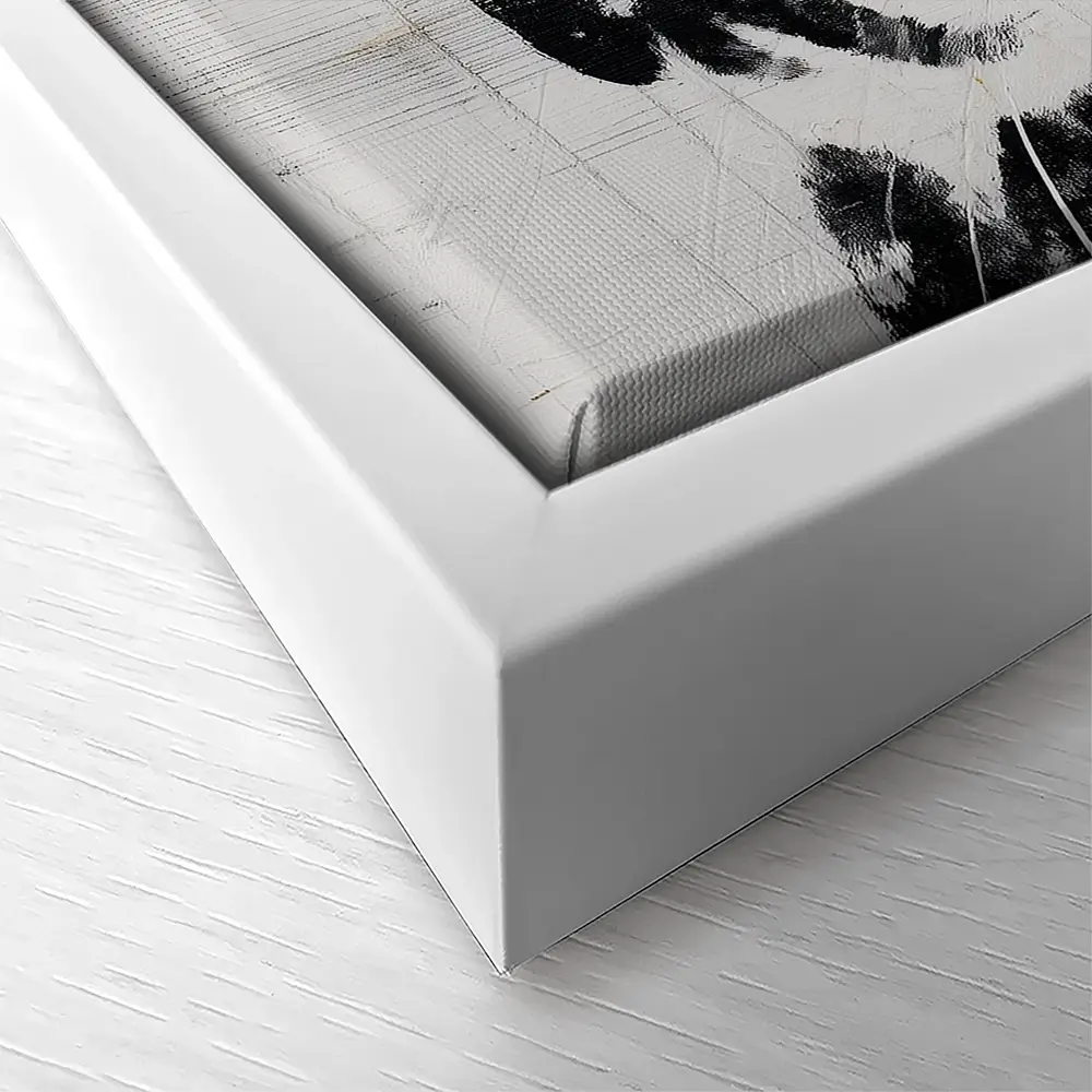 Rabbit Close Gaze Canvas Print Rabbit Close Gaze Canvas Print wall art product Chromatic Storm Studio