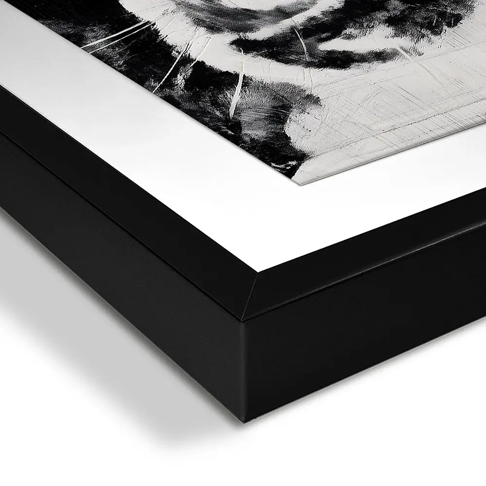 Rabbit Close Gaze Framed Art Print Rabbit Close Gaze Framed Art Print wall art product Chromatic Storm Studio