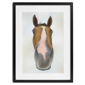 Racehorse Faugheen Framed Art Print Racehorse Faugheen Framed Art Print wall art product Georgie Turner