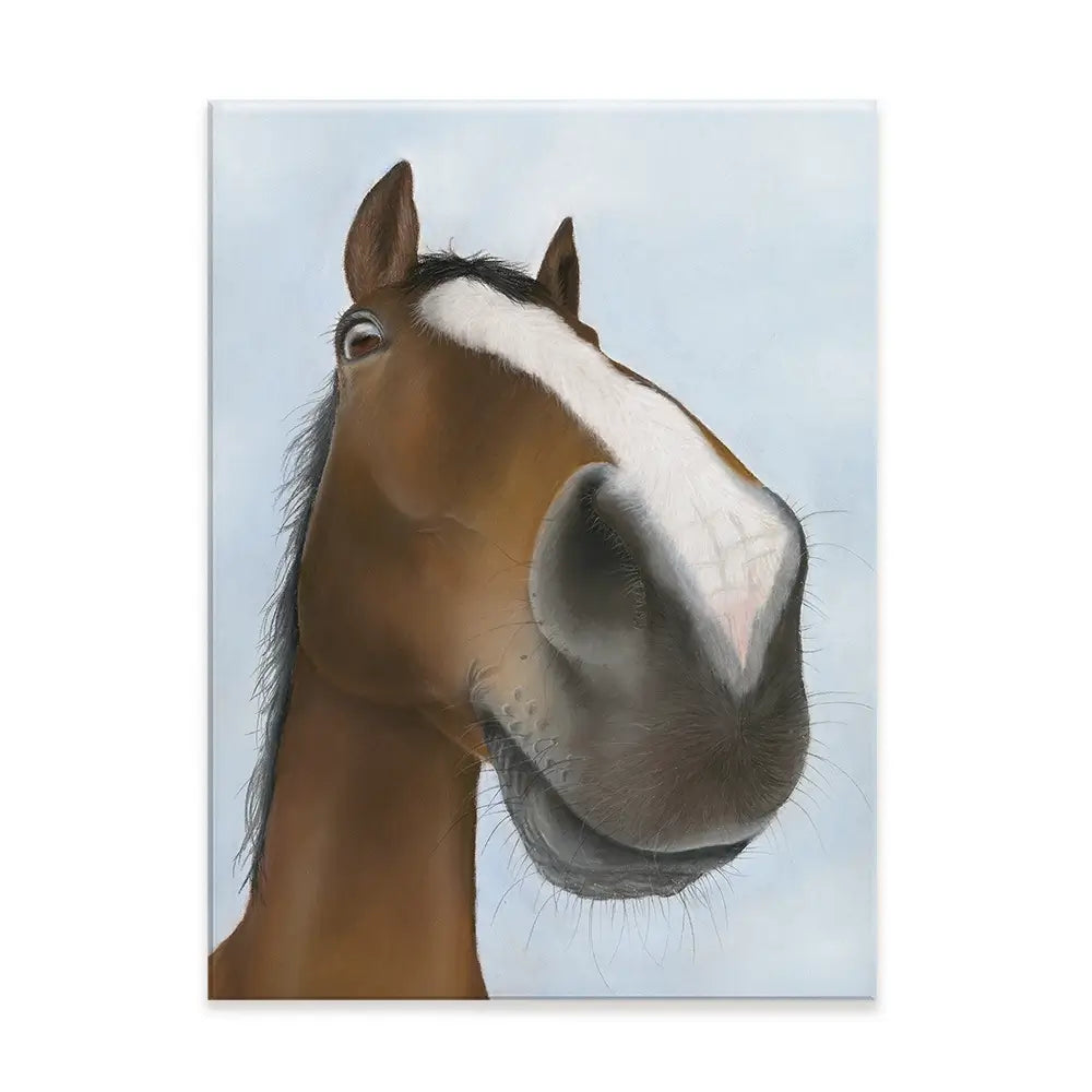 Racehorse Kauto Star Canvas Print Racehorse Kauto Star Canvas Print wall art product Georgie Turner
