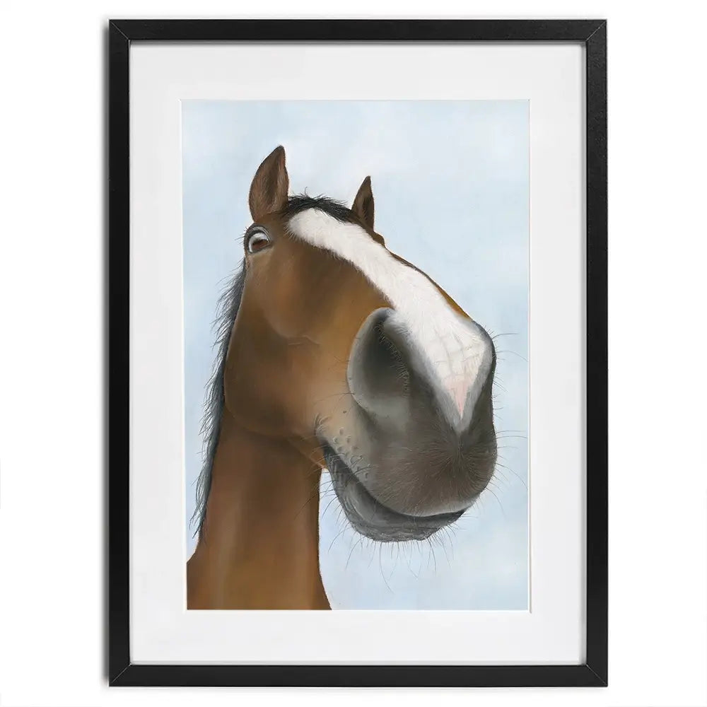 Racehorse Kauto Star Framed Art Print Racehorse Kauto Star Framed Art Print wall art product Georgie Turner