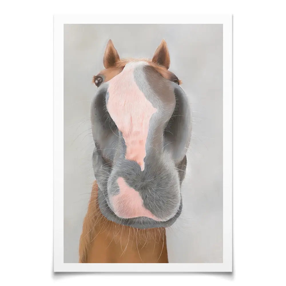 Racehorse Native River Art Print Racehorse Native River Art Print wall art product Georgie Turner