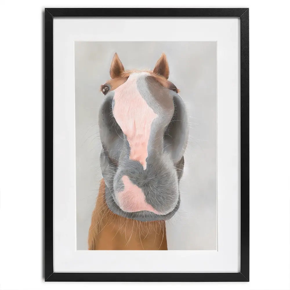 Racehorse Native River Framed Art Print Racehorse Native River Framed Art Print wall art product Georgie Turner