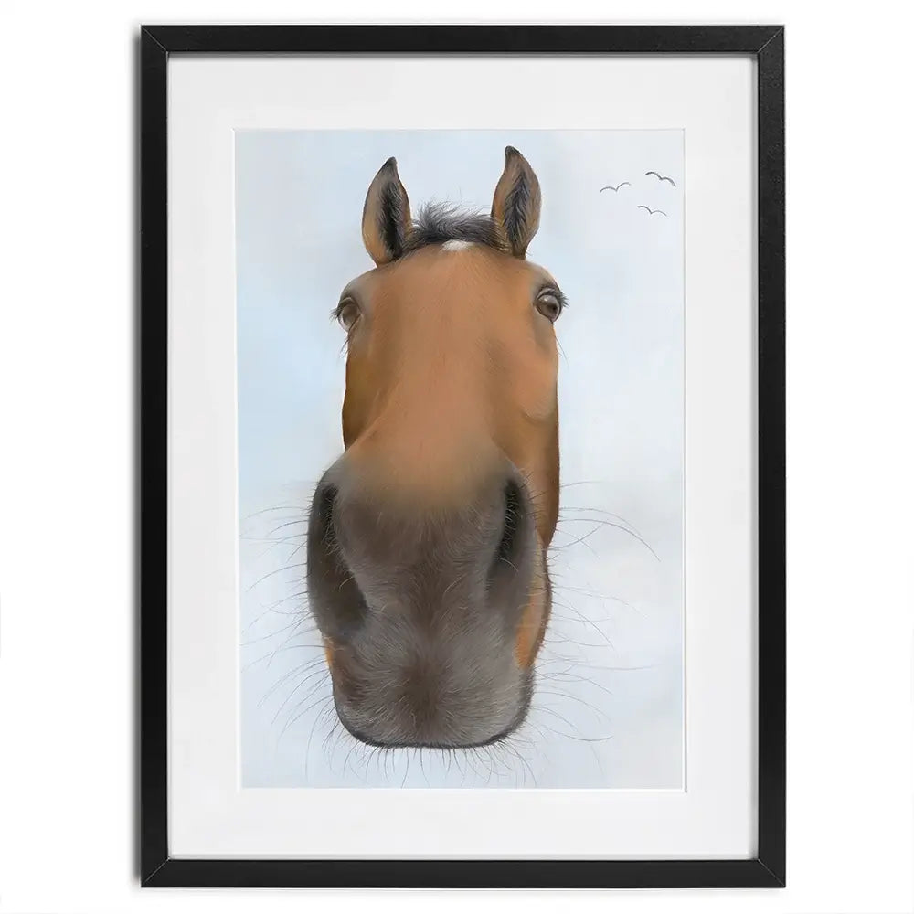 Racehorse Thistlecrack Framed Art Print Racehorse Thistlecrack Framed Art Print wall art product Georgie Turner