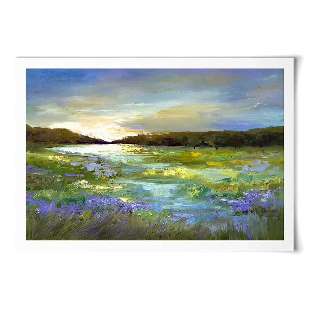 Radiant Evening Art Print Radiant Evening Art Print wall art product Sheila Finch