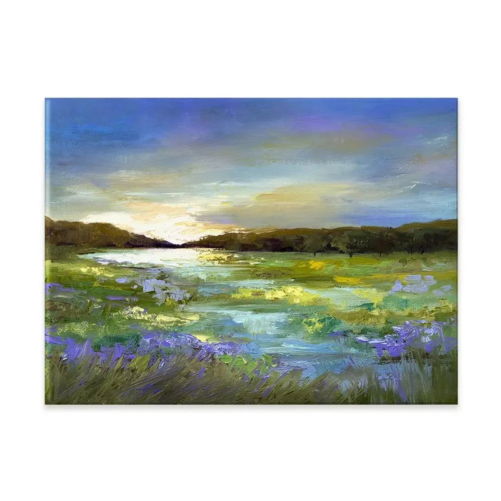 Radiant Evening Canvas Print Radiant Evening Canvas Print wall art product Sheila Finch
