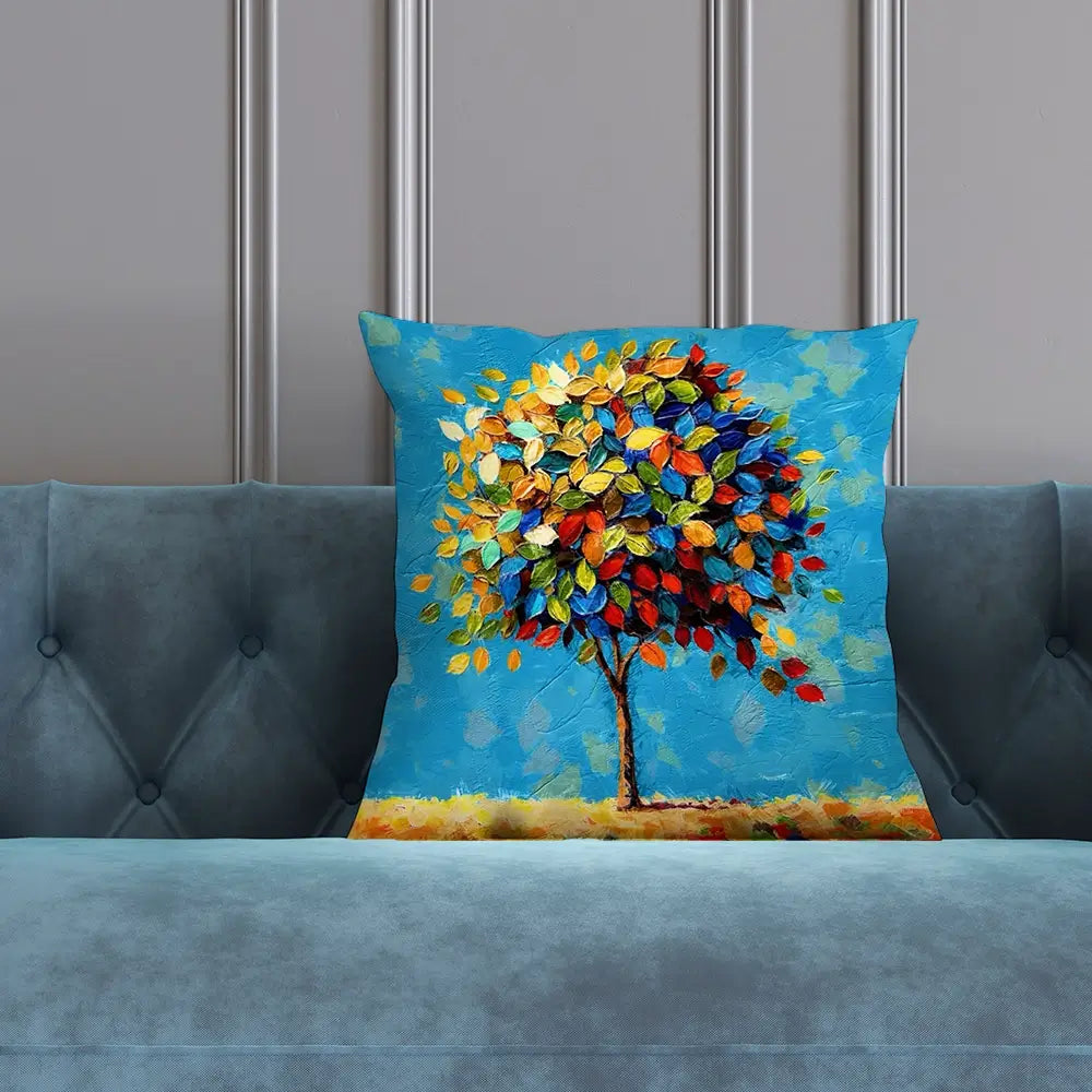Radiant Growth Cushion Radiant Growth Cushion wall art product Art Print Shop
