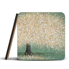 Radiant Love Coaster Set Radiant Love Coaster Set wall art product Art Print Shop