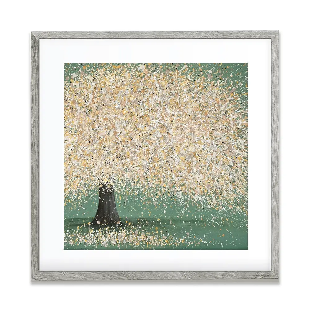 Radiant Love Square Framed Art Print Radiant Love Square Framed Art Print wall art product Art Print Shop