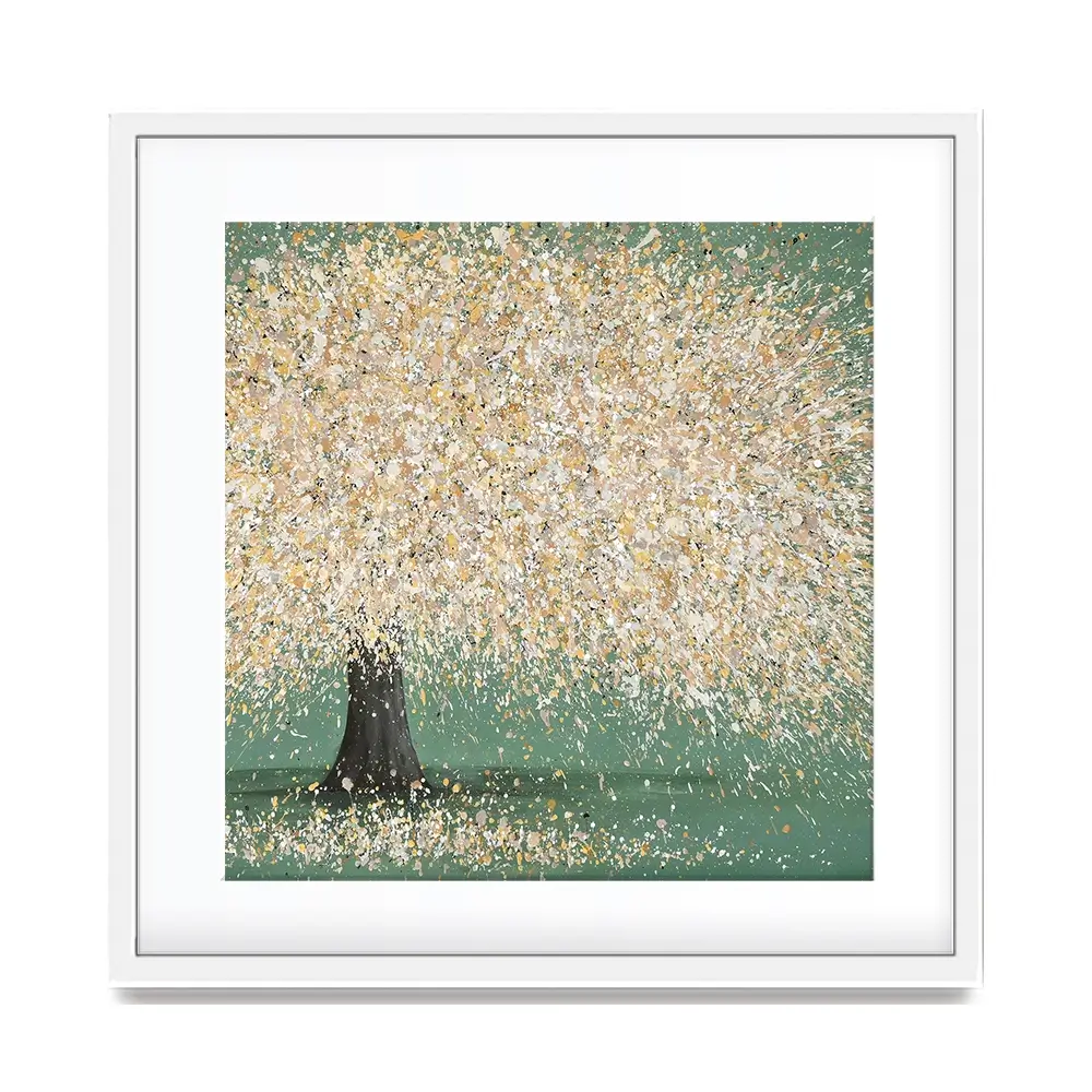 Radiant Love Square Framed Art Print Radiant Love Square Framed Art Print wall art product Art Print Shop