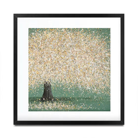Radiant Love Square Framed Art Print Radiant Love Square Framed Art Print wall art product Art Print Shop
