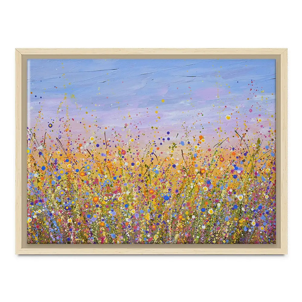 Radiant Meadow Canvas Print Radiant Meadow Canvas Print wall art product Olga Tkachyk
