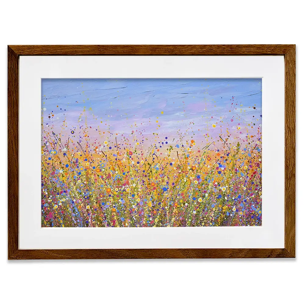 Radiant Meadow Framed Art Print Radiant Meadow Framed Art Print wall art product Olga Tkachyk