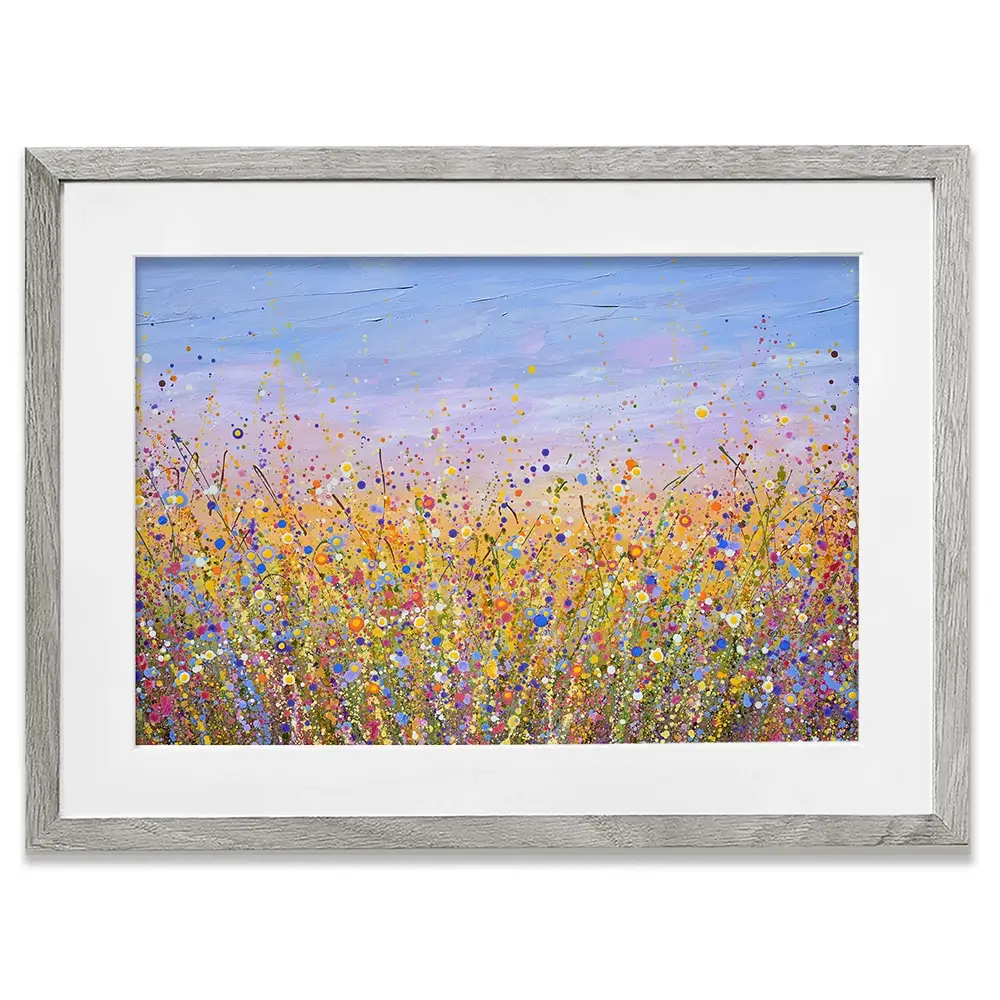 Radiant Meadow Framed Art Print Radiant Meadow Framed Art Print wall art product Olga Tkachyk