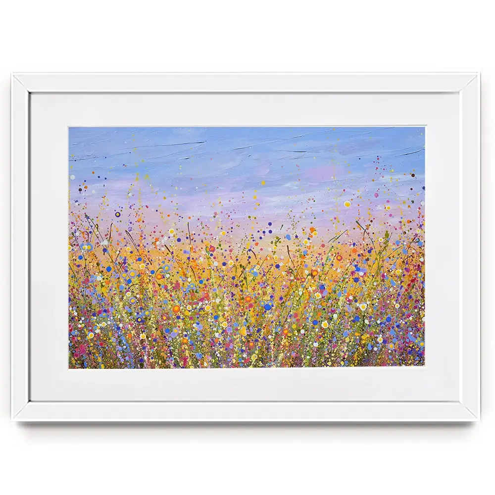 Radiant Meadow Framed Art Print Radiant Meadow Framed Art Print wall art product Olga Tkachyk