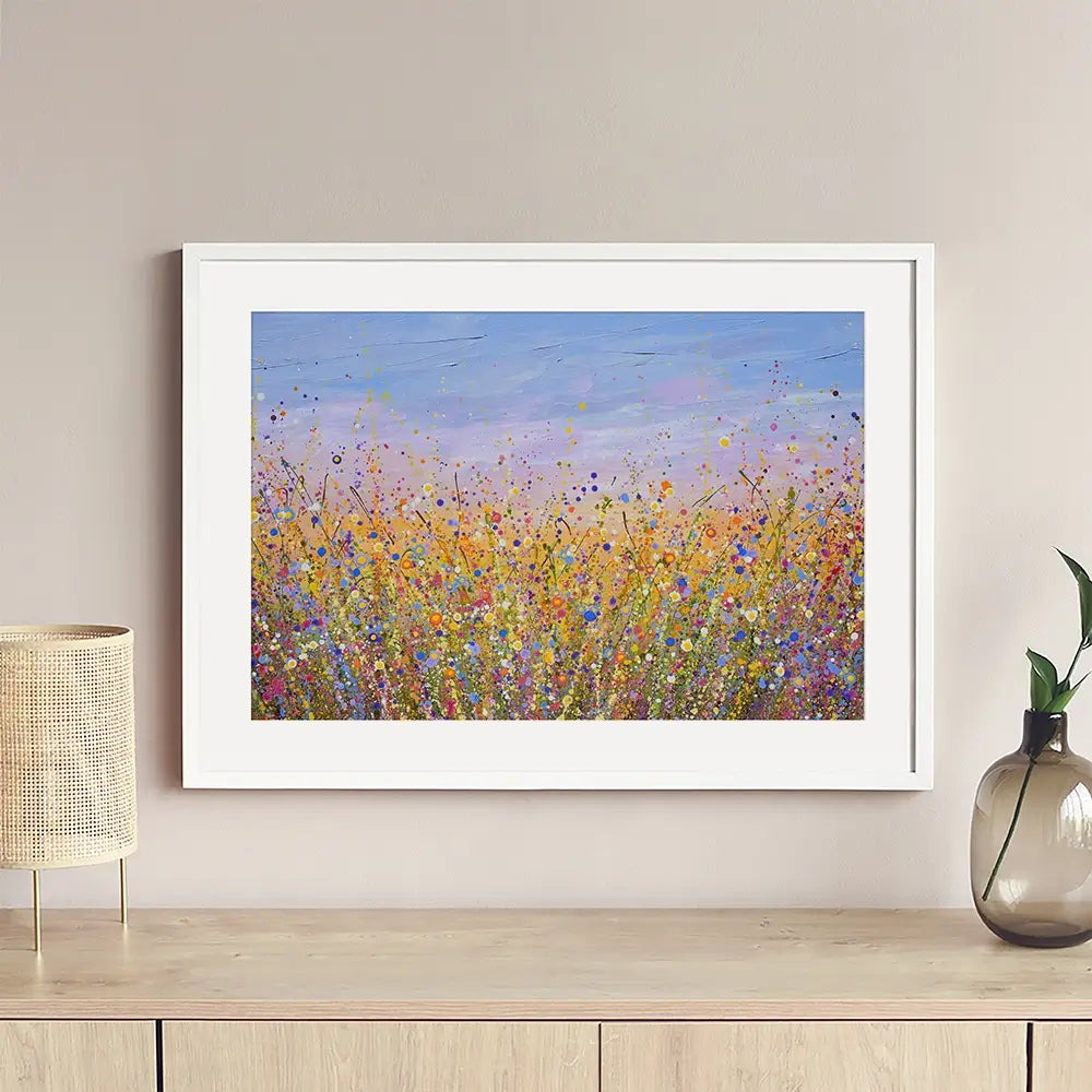 Radiant Meadow Framed Art Print Radiant Meadow Framed Art Print wall art product Olga Tkachyk