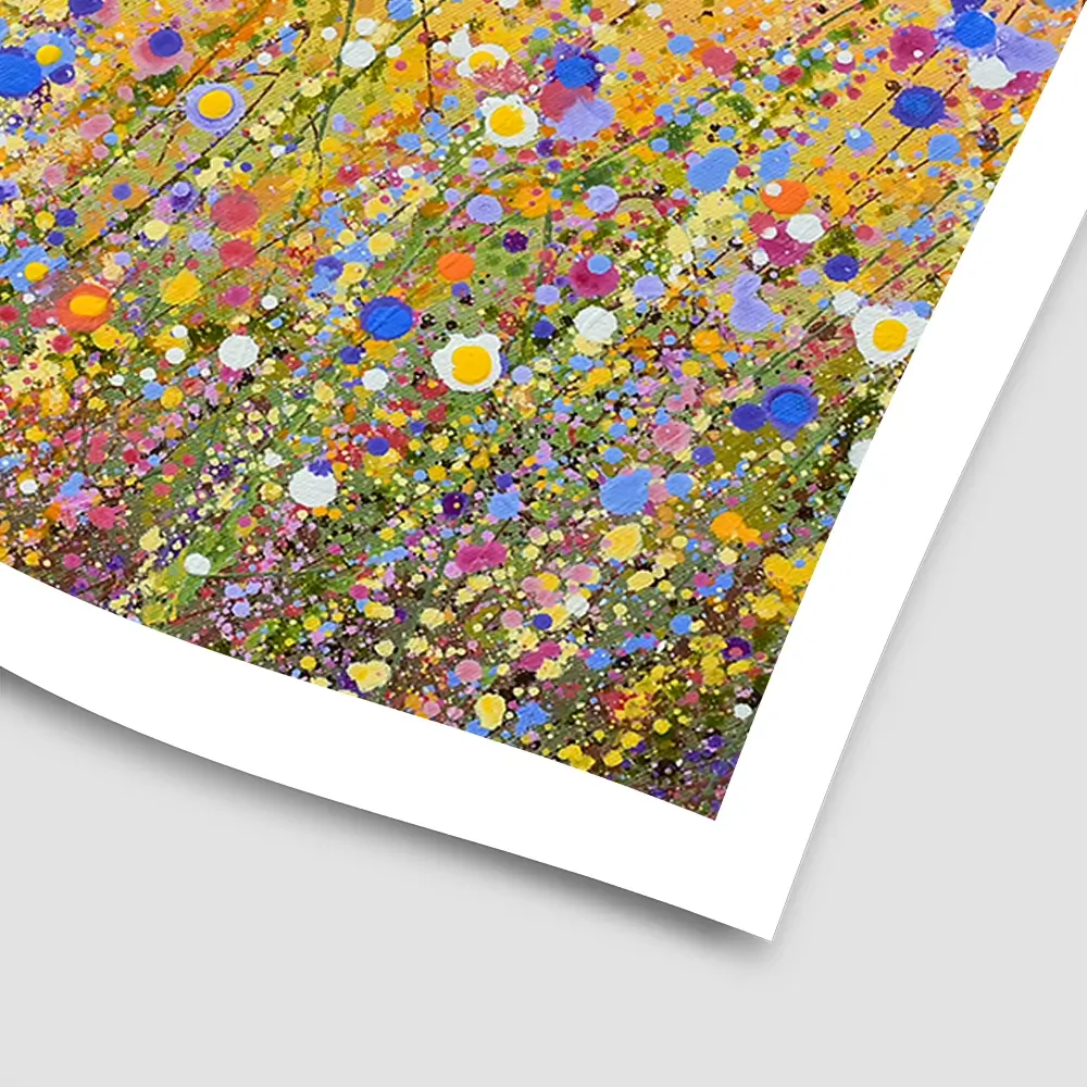 Radiant Meadow Square Art Print Radiant Meadow Square Art Print wall art product Olga Tkachyk