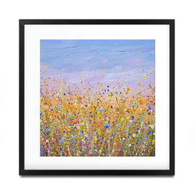 Radiant Meadow Square Framed Art Print Radiant Meadow Square Framed Art Print wall art product Art Print Shop