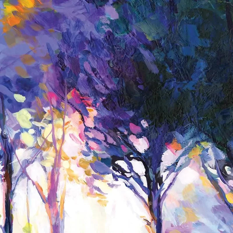 Radiant Trees In The Glowing Morning Framed Art Print Radiant Trees In The Glowing Morning Framed Art Print wall art product Leon Devenice