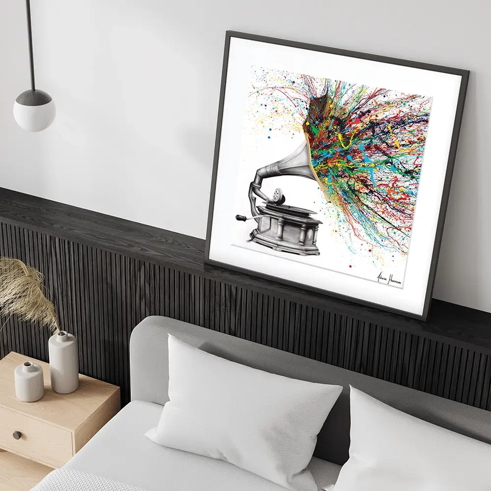 Radical Rhapsody Square Framed Art Print Radical Rhapsody Square Framed Art Print wall art product Ashvin Harrison