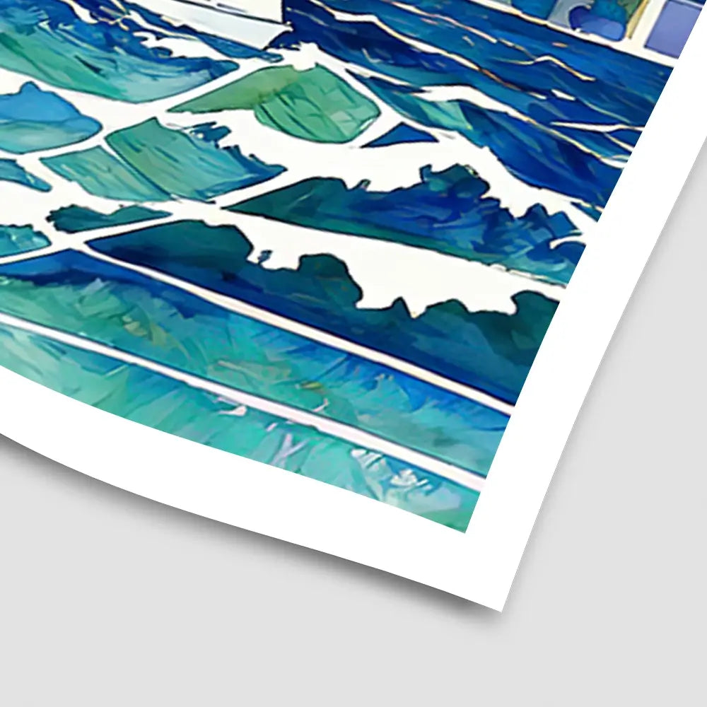 Raging Regatta Art Print Raging Regatta Art Print wall art product David Alexander Elder