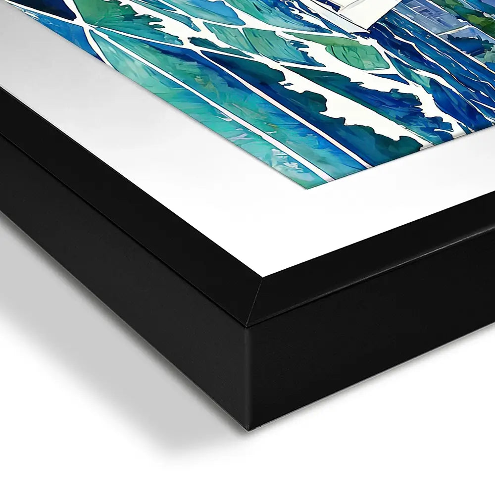 Raging Regatta Framed Art Print Raging Regatta Framed Art Print wall art product David Alexander Elder