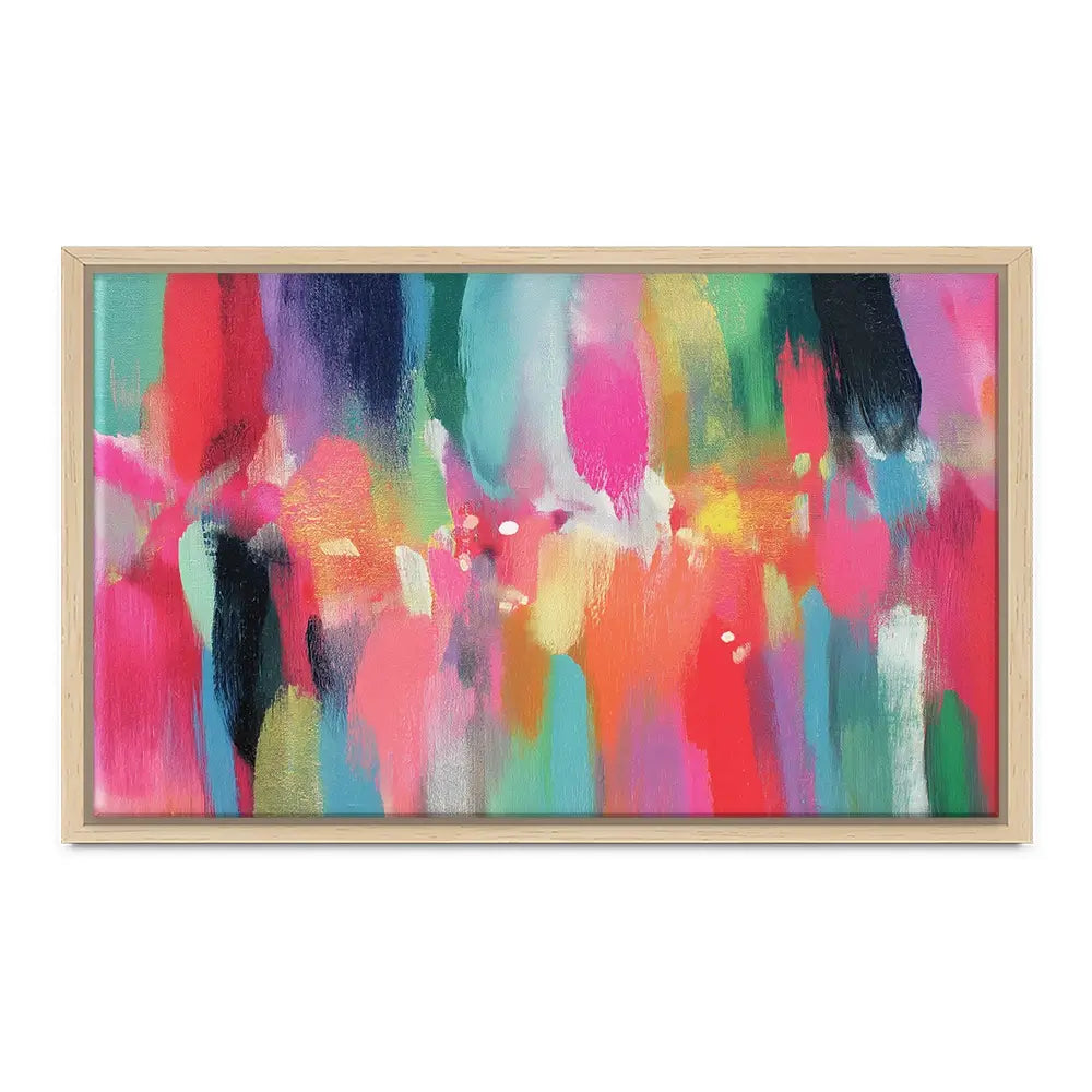Rain Curtain Canvas Print Rain Curtain Canvas Print wall art product Chromatic Storm Studio