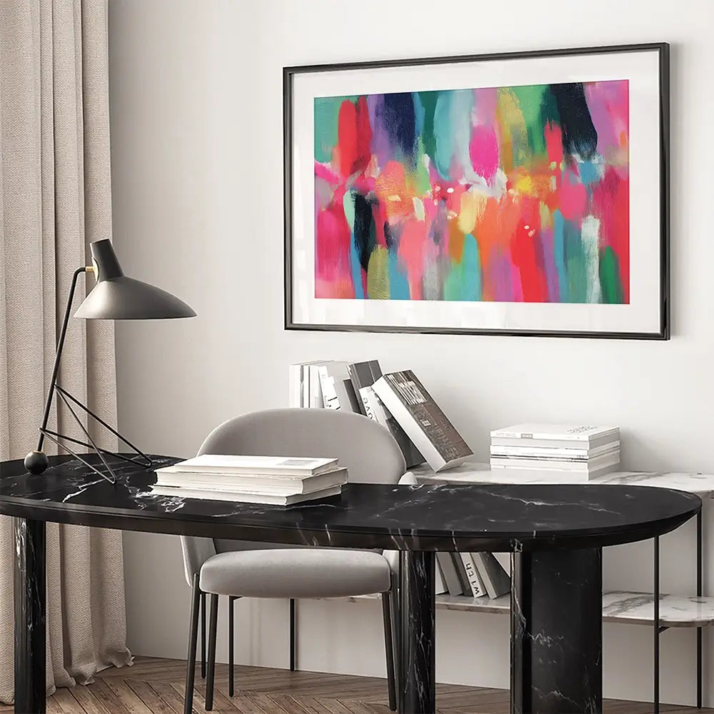 Rain Curtain Framed Art Print Rain Curtain Framed Art Print wall art product Chromatic Storm Studio
