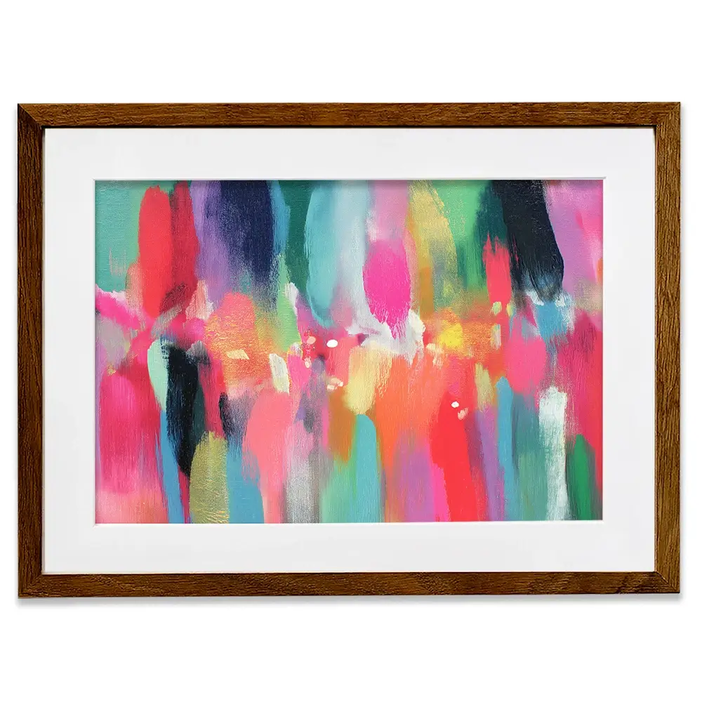 Rain Curtain Framed Art Print Rain Curtain Framed Art Print wall art product Chromatic Storm Studio