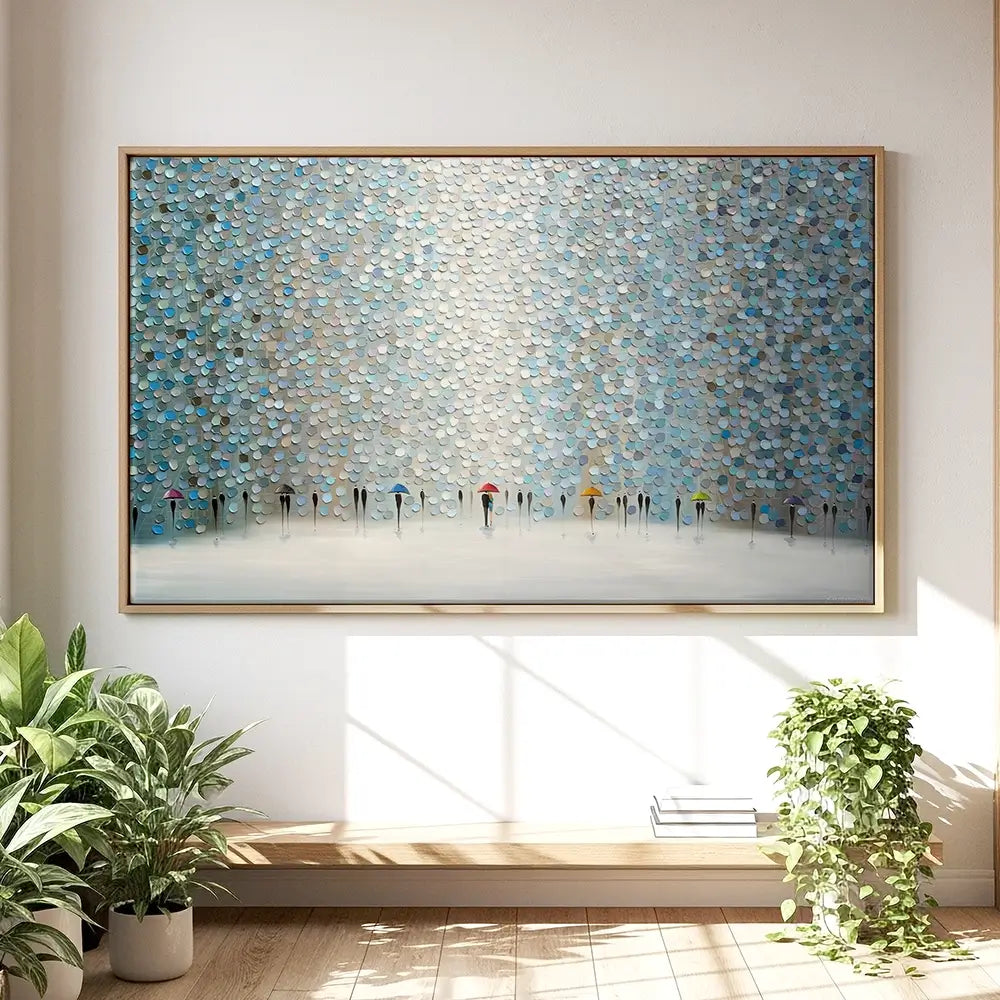 Rain Symphony Oversized Canvas Print Rain Symphony Oversized Canvas Print wall art product Art Print Shop