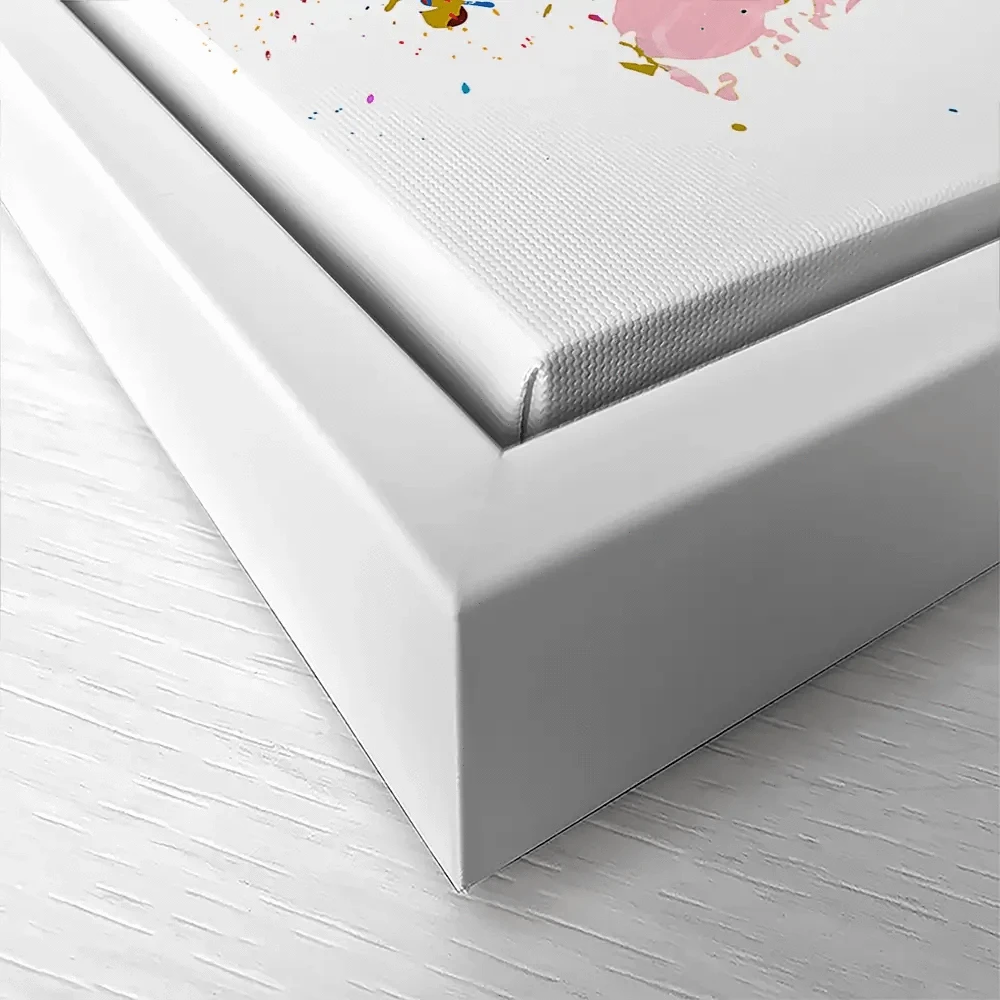 Rainbow Butterfly Paint Splash Canvas Print Rainbow Butterfly Paint Splash Canvas Print wall art product ARTEMENKO VALENTYN / Shutterstock