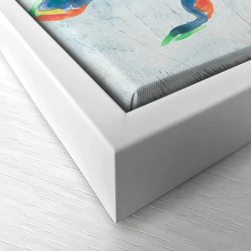 Rainbow Crab Canvas Print Rainbow Crab Canvas Print wall art product June Erica Vess