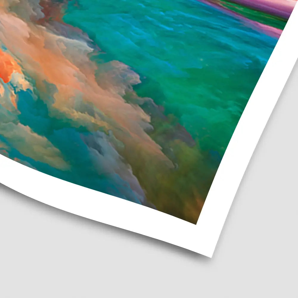 Rainbow Enlightenment Art Print Rainbow Enlightenment Art Print wall art product agsandrew / Shutterstock