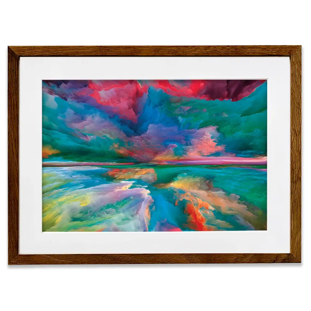 Rainbow Enlightenment Framed Art Print Rainbow Enlightenment Framed Art Print wall art product agsandrew / Shutterstock