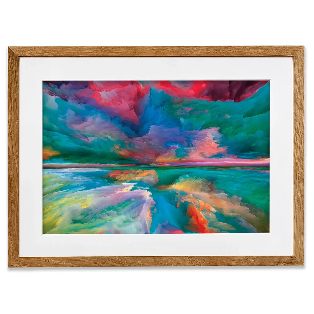 Rainbow Enlightenment Framed Art Print Rainbow Enlightenment Framed Art Print wall art product agsandrew / Shutterstock
