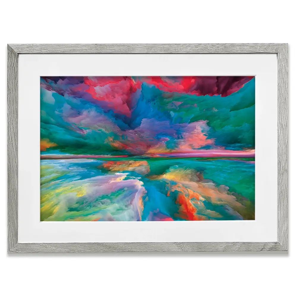 Rainbow Enlightenment Framed Art Print Rainbow Enlightenment Framed Art Print wall art product agsandrew / Shutterstock