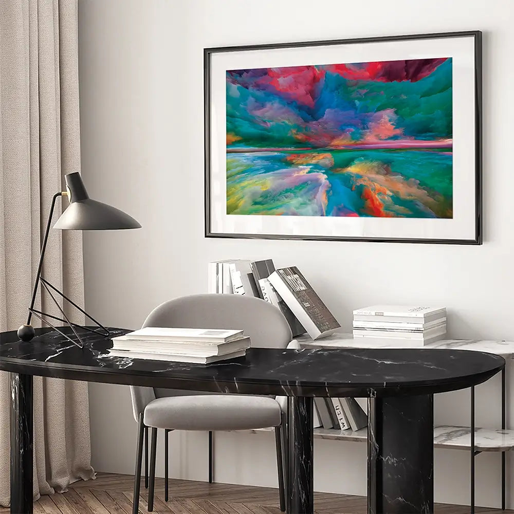 Rainbow Enlightenment Framed Art Print Rainbow Enlightenment Framed Art Print wall art product agsandrew / Shutterstock