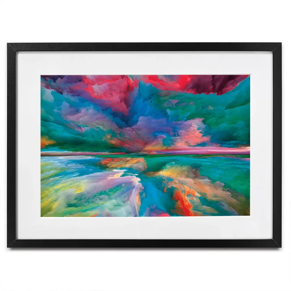 Rainbow Enlightenment Framed Art Print Rainbow Enlightenment Framed Art Print wall art product agsandrew / Shutterstock