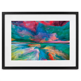 Rainbow Enlightenment Framed Art Print Rainbow Enlightenment Framed Art Print wall art product agsandrew / Shutterstock