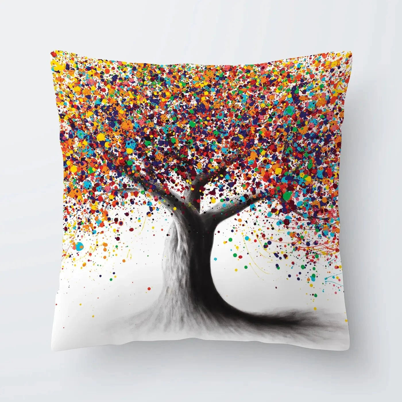 Rainbow Soul Tree Cushion Rainbow Soul Tree Cushion wall art product Ashvin Harrison