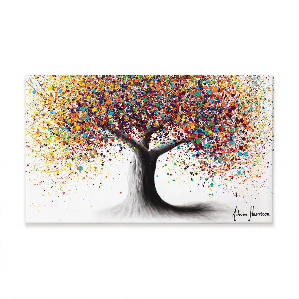 Rainbow Soul Tree Oversized Canvas Print Rainbow Soul Tree Oversized Canvas Print wall art product Ashvin Harrison