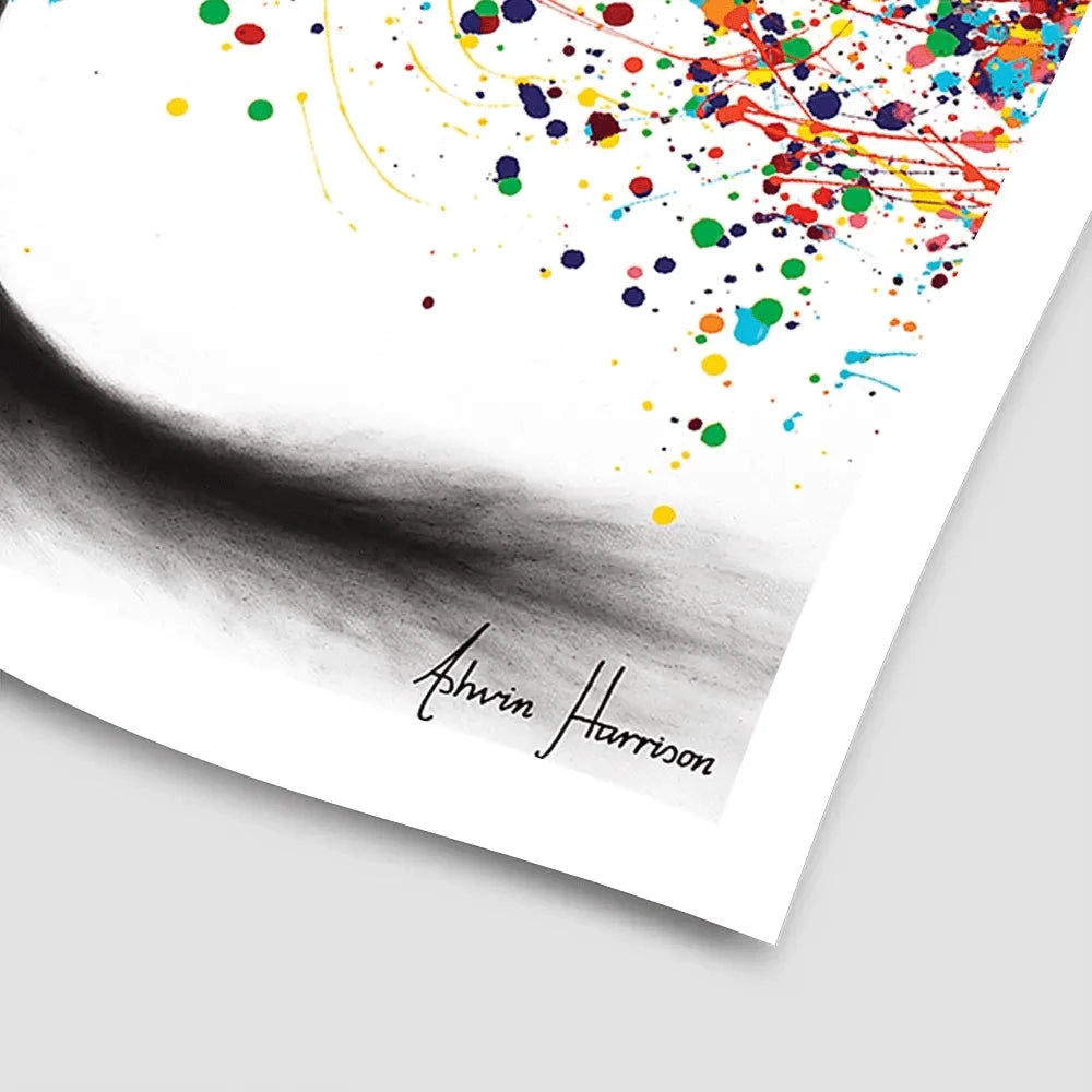 Rainbow Soul Tree Square Art Print Rainbow Soul Tree Square Art Print wall art product Ashvin Harrison