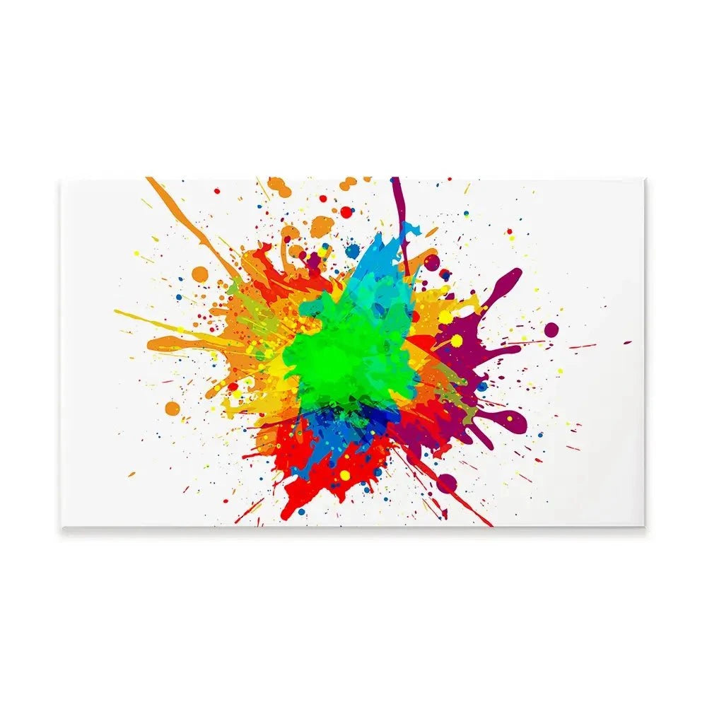 Rainbow Splash Canvas Print Rainbow Splash Canvas Print wall art product Mrspopman1985 / Shutterstock